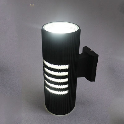 LED wall lamp headlights up and down light energy e27 wall lamp head outdoor high-power energy-saving wall lamp.