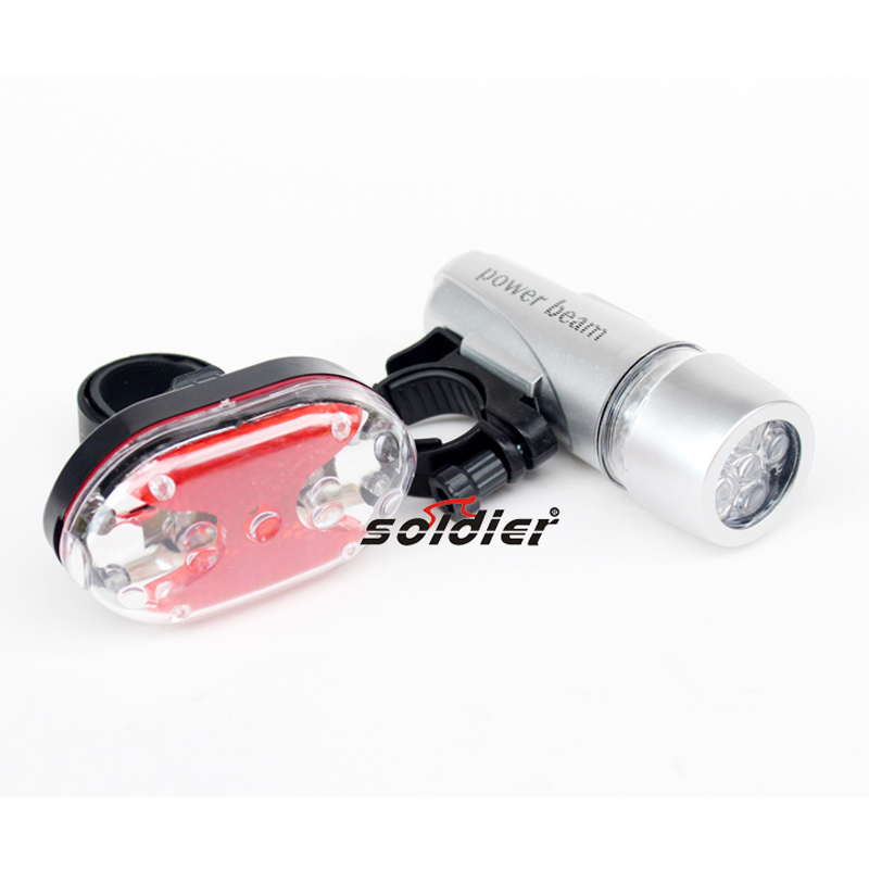 Bicycle headlights car headlights with rear lights /101 sets of 9led rear lights