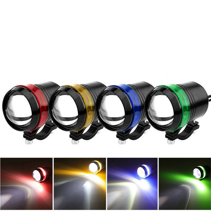 Factory Direct Sales Motorcycle Led Electric Car External Headlight U3 Laser Monitor Far and near Light Electric Motor Cars&#039; Headlights