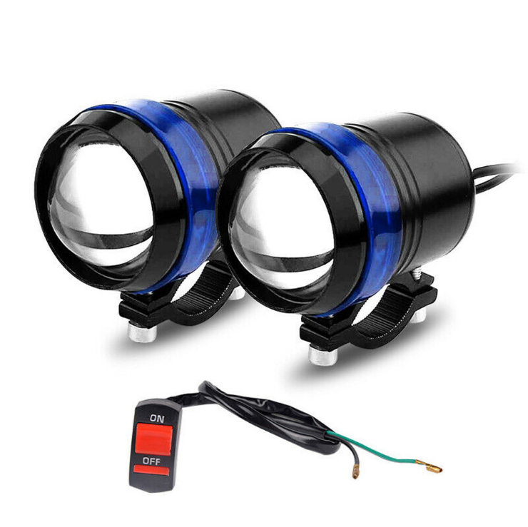 Factory Direct Sales Motorcycle Led Electric Car External Headlight U3 Laser Monitor Far and near Light Electric Motor Cars&#039; Headlights