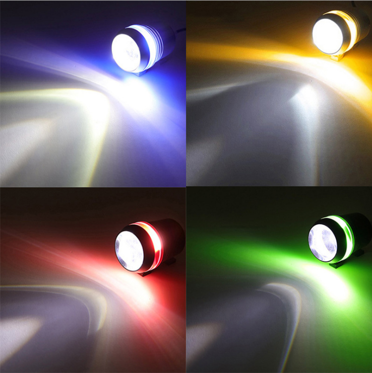 Factory Direct Sales Motorcycle Led Electric Car External Headlight U3 Laser Monitor Far and near Light Electric Motor Cars&#039; Headlights