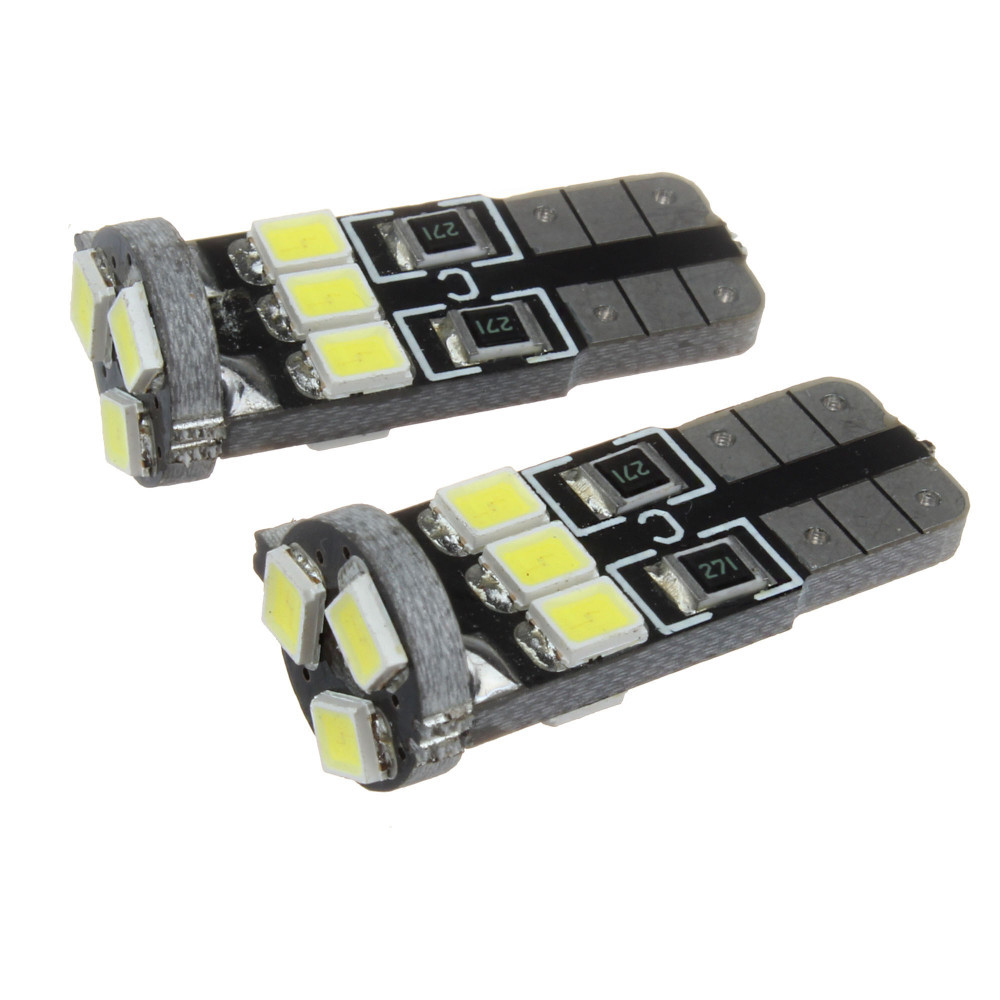 New Decoding LED Headlights T10 9smd-2835 Ultra-Bright Wide License Plate Roof Lights