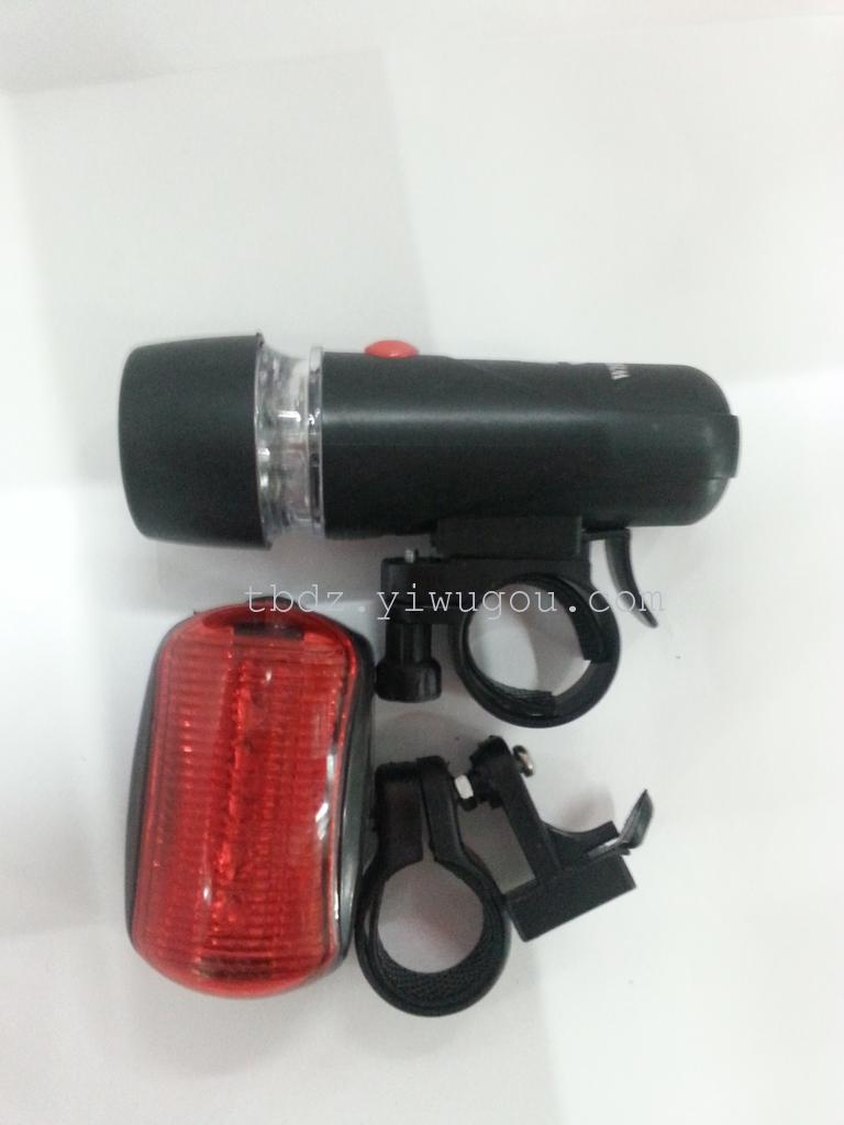 Hot selling sets of bicycle lights, headlights and taillights, safety lights warning lights, bicycle equipment