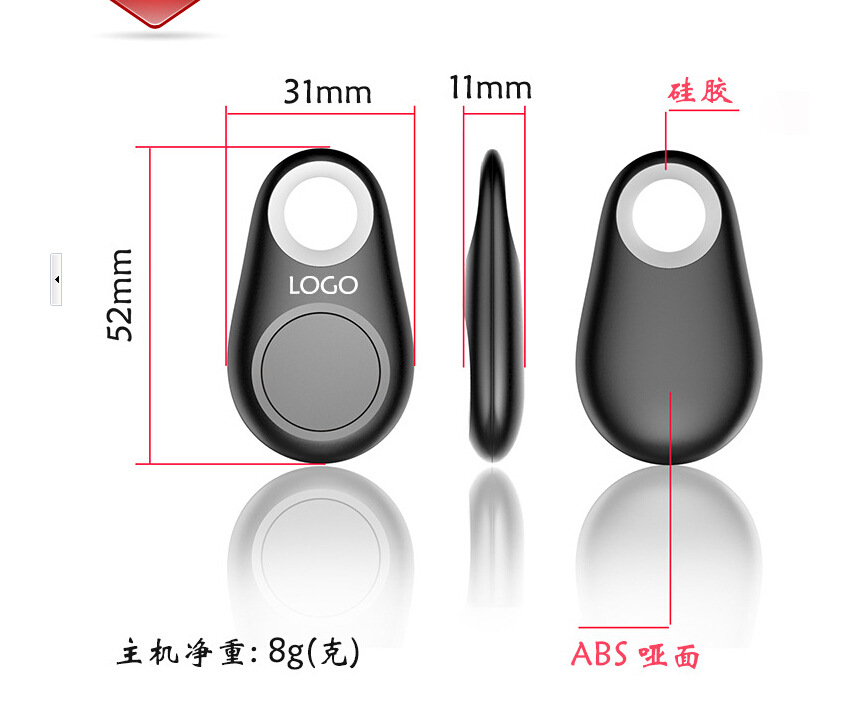 Children&#039;s water drop bluetooth anti-lost device GPS pet tracker Bluetooth object finder smart anti-lost device