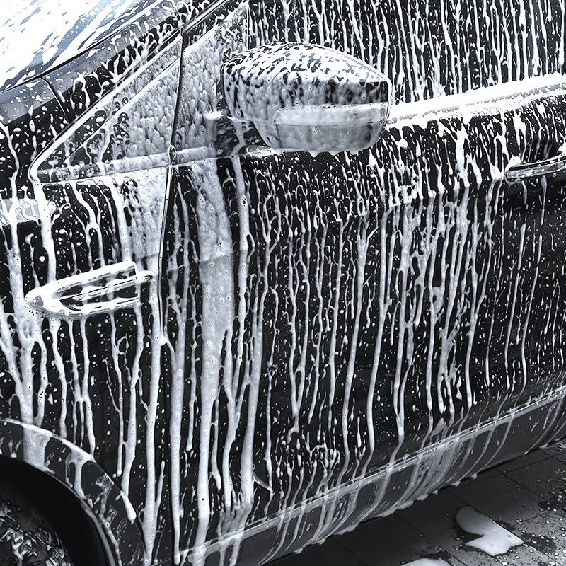 Car Wash Foam Lance Sprinkling Can Artifact Pot Gun Manual Car Wash Liquid Generator High Pressure Hand Spray Car Wash Pot