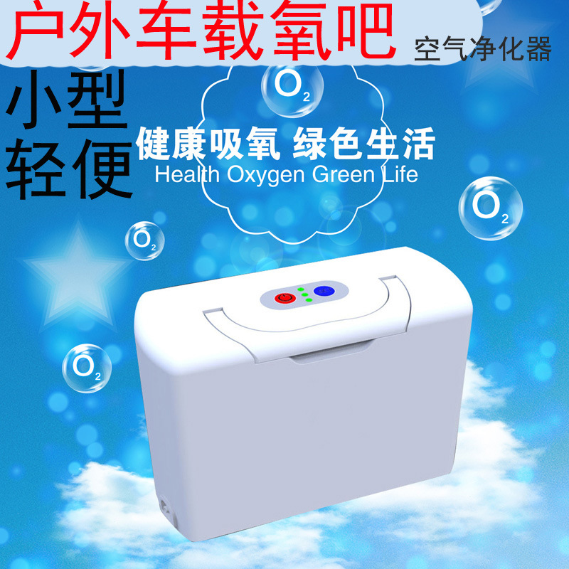 Outdoor Travel Aerator Car Oxygen Generator Portable Aerator Car Charging Oxygen Bar Air Purifier