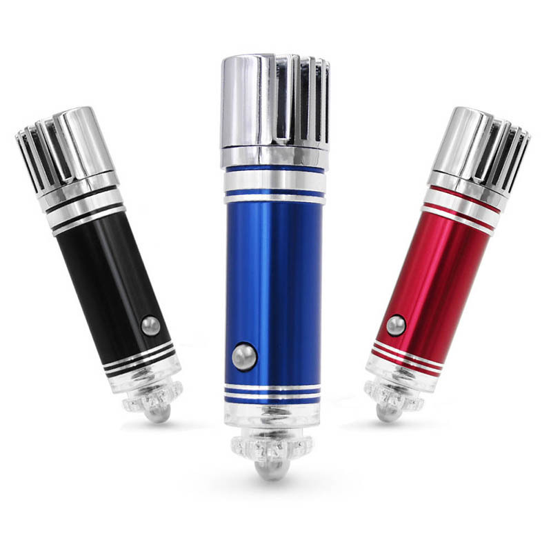 Car Anionic Air Purifier Negative Ion Generator Car Cigarette Lighter Oxygen Bar Generator