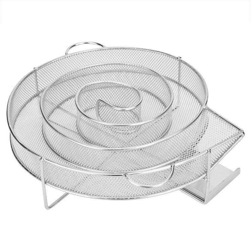 Spot Square BBQ Barbecue Smoked Basket Spice Box Smoked Barbecue Stainless Steel Cold Smoke Generator Barbecue Wire
