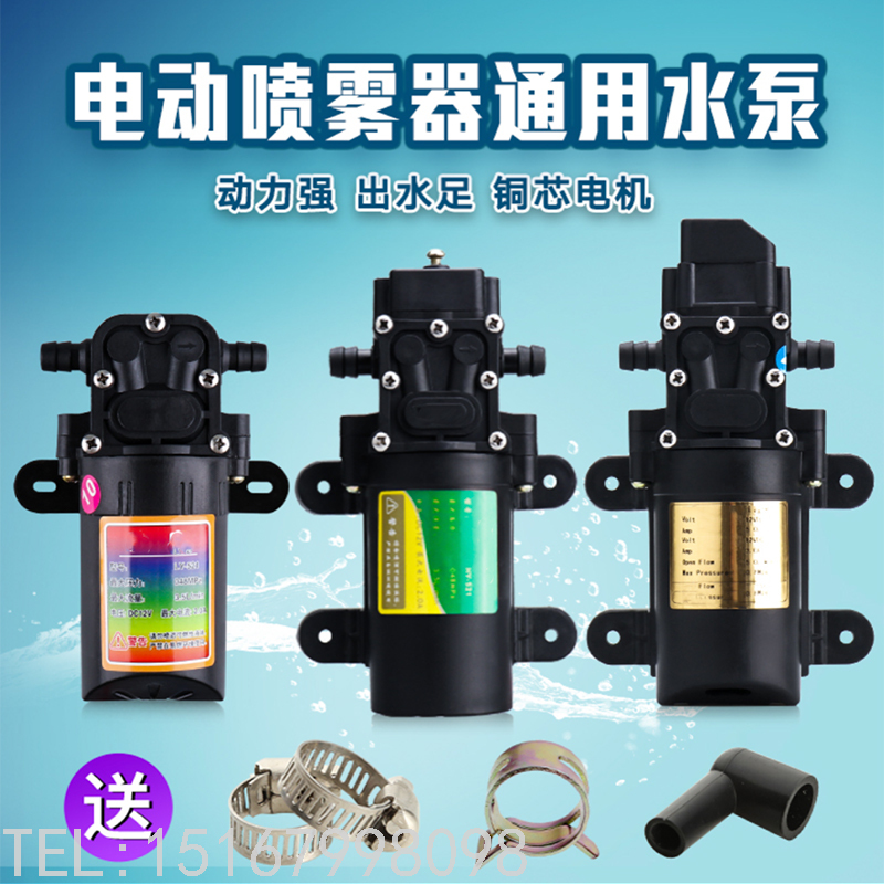 Electric Sprayer Water Pump Motor High Pressure Pesticide Machine Accessories Motor High Power Self-Priming Pump