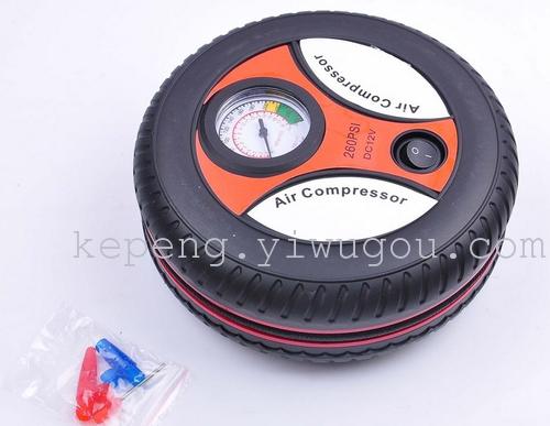Portable Mini air pump air pump motor car tyre inflator auto air compressor