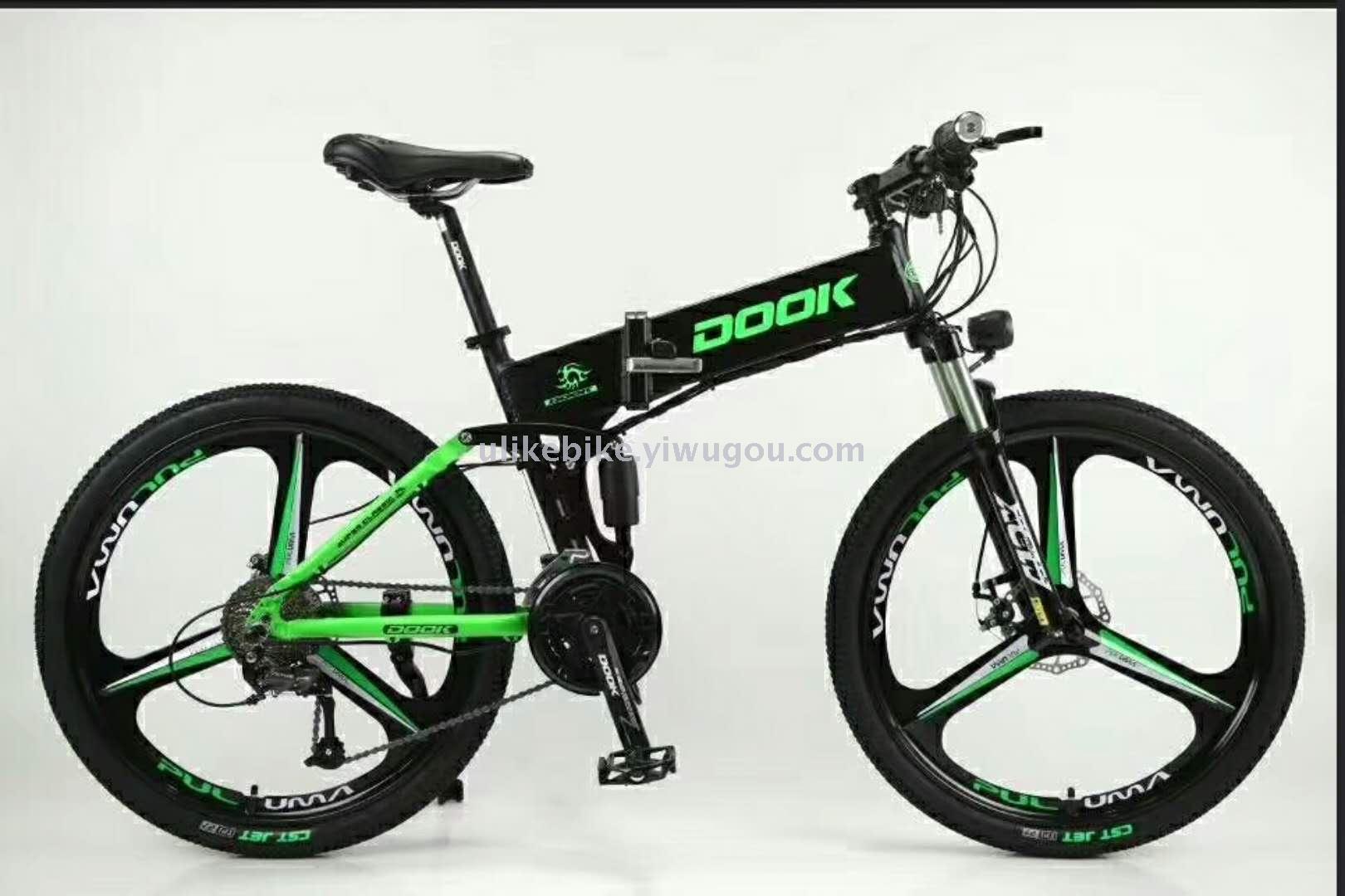 Bicycle 26 \&#034;21 speed aluminum alloy frame lithium battery electric bicycle factory direct sale
