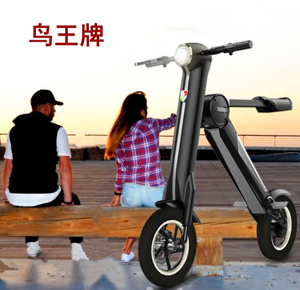 Manufacturer direct sales folding lithium battery electric vehicle adult electric scooter two - wheel electric bicycle