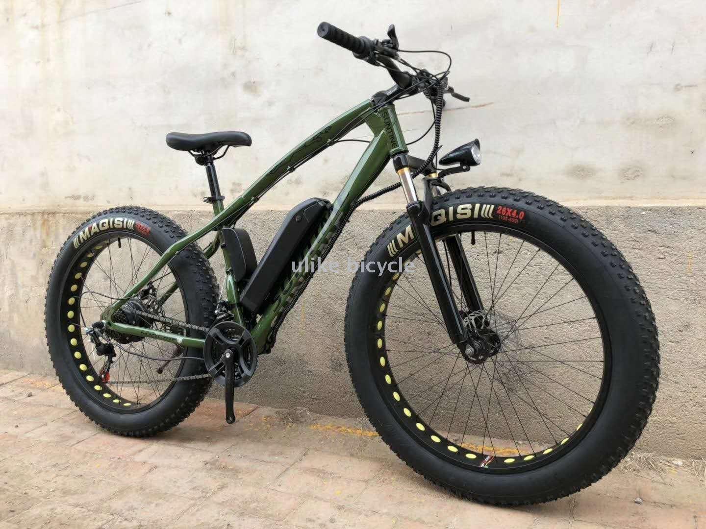 Bike 26 inches lithium battery snowmobile electric bicycle factory direct sale
