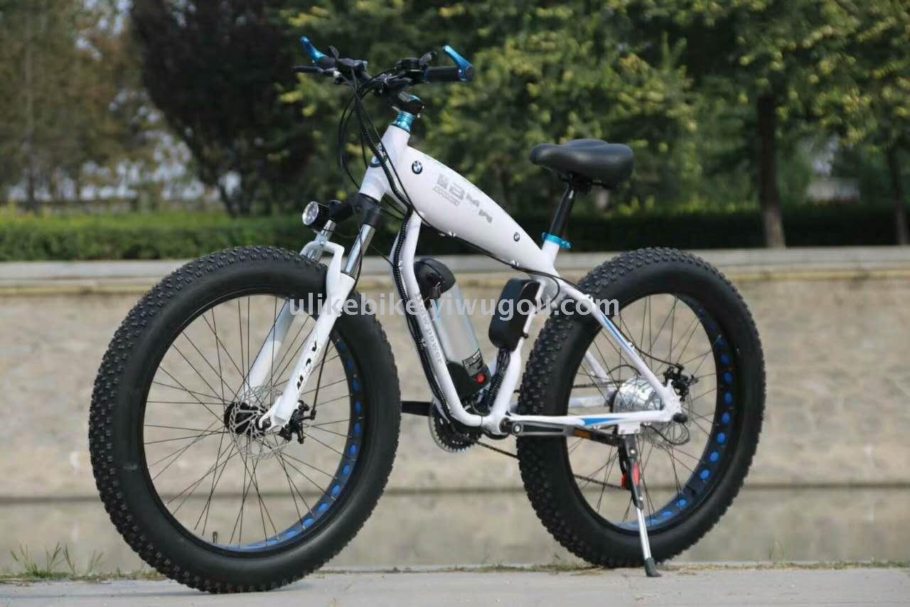 Bicycle 26 \&#034;21 speed lithium battery snowmobile electric bicycle factory direct sales