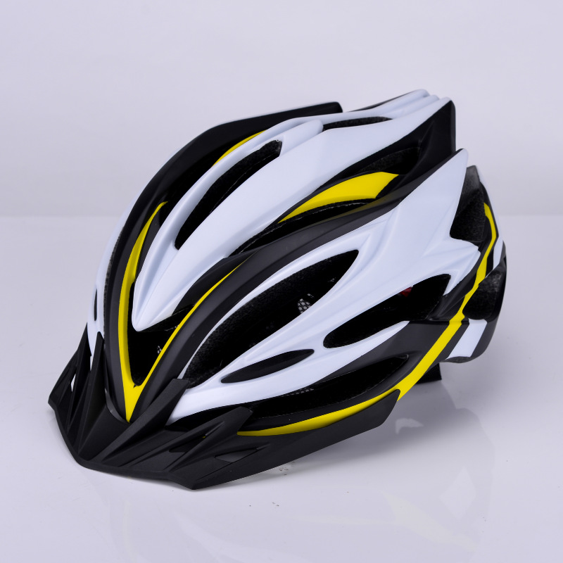 New Bicycle Helmet with Light Riding Helmet Mountain Bike Bicycle Helmet Men&#039;s and Women&#039;s Helmet Cycling Fixture