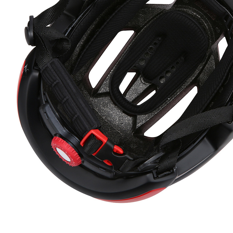 New Big Brim Bicycle Helmet Mountain Bike Integrated Molding Riding Helmet Men and Women Can Helmet