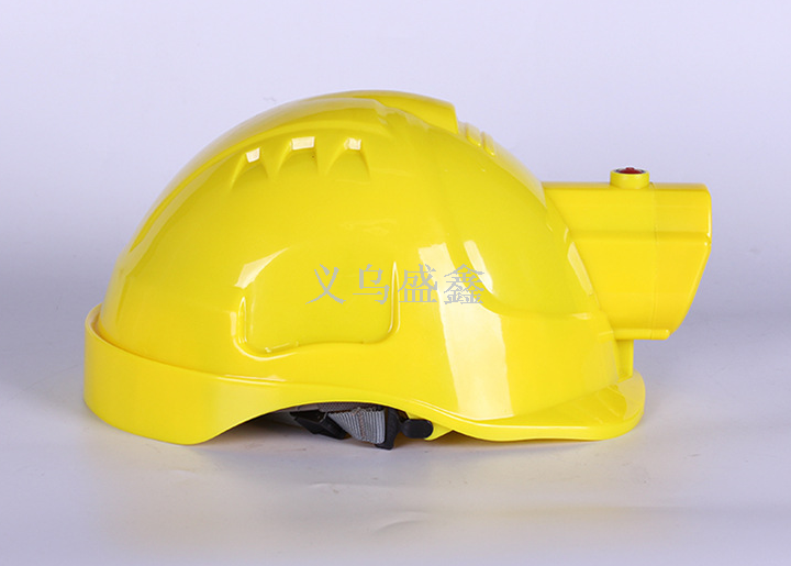 1W mine waterproof integrated cap lamp 2200MA mine helmet lamp yellow