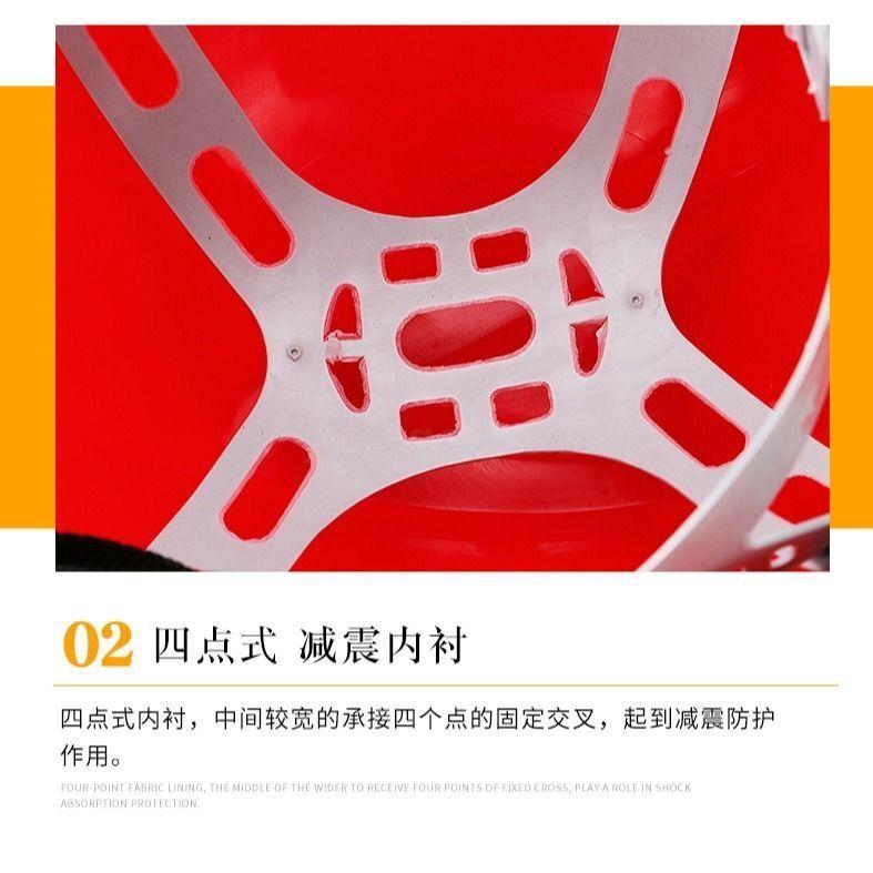 Breathable labor protection high Strength PE Cap Summer Helmet for both men and women anti-hit multi-function
