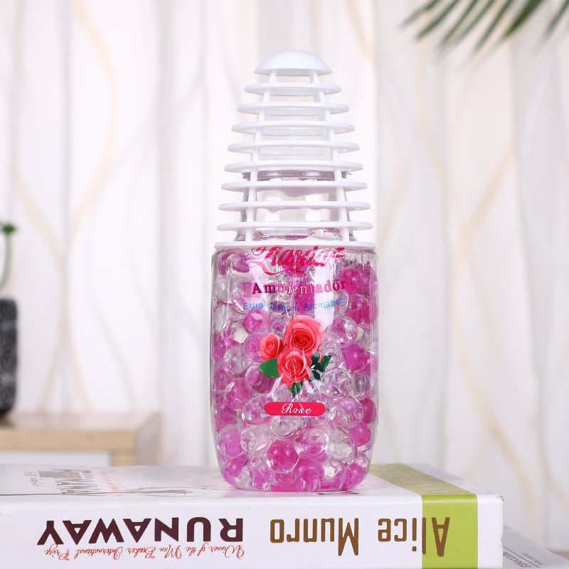 Creative Pagoda Style Crystal Aromatic Beads Freshing Agent Home Car Perfume Holder Air Freshing Agent in Stock Wholesale