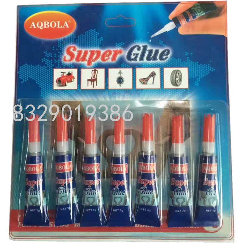 china adhesive glue factory support OEM AQBOLA glue stick for DIY&amp;tool&amp;household&amp;office South America super glue 