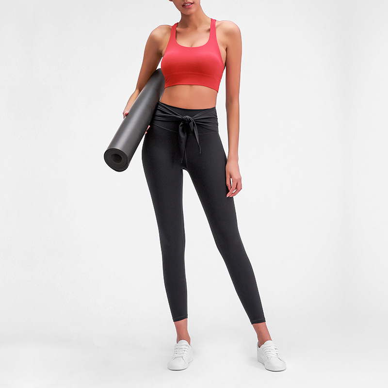 2020 crossback yoga bra with a feeling of nudity High Strength and Shockproof upper support sports underwear for women