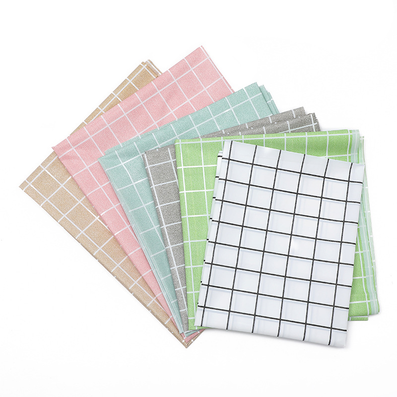 Jiaguan Daily Necessities Disposable Nordic CrossBorder Hot Selling PEVA Plaid Tablecloth Support One Piece Dropshipping
