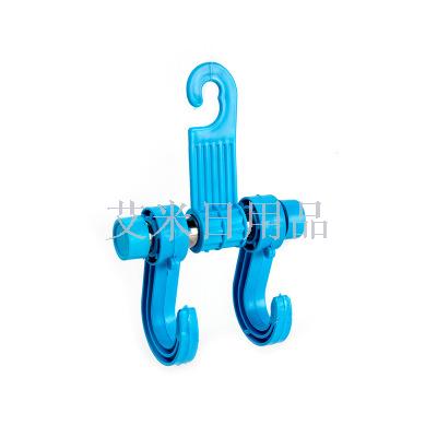 Tj-7638 car hook non-detachable headrest Car hook high load bearing concealed car seat back hook