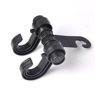 Car coat hook Car hook creative black double hook automotive supplies