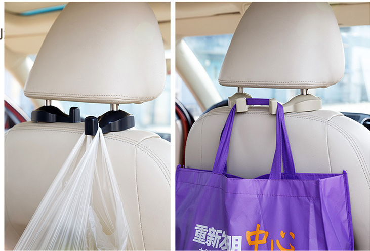 Closed Car Hook Seat Back Storage Hook Headrest Creative Hook Car Multifunction Car Hook