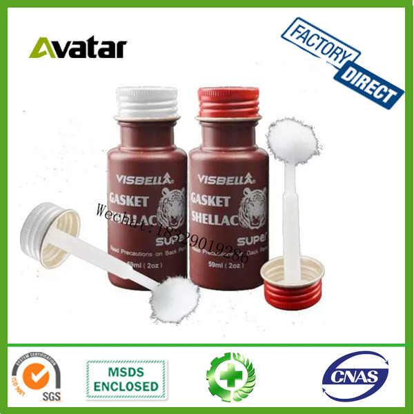 MAG SUPER VISBELLA SHELLAC gasket glue bottle pack cylinder glue gasket SHELLAC 59ml 
