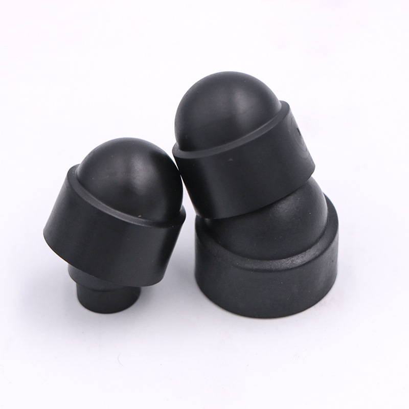 145pcs Black Hexagon Nut Cover Set Injection Molding Cover Type Screw Protective Cap M4-M12 Bolt Dustproof Cap