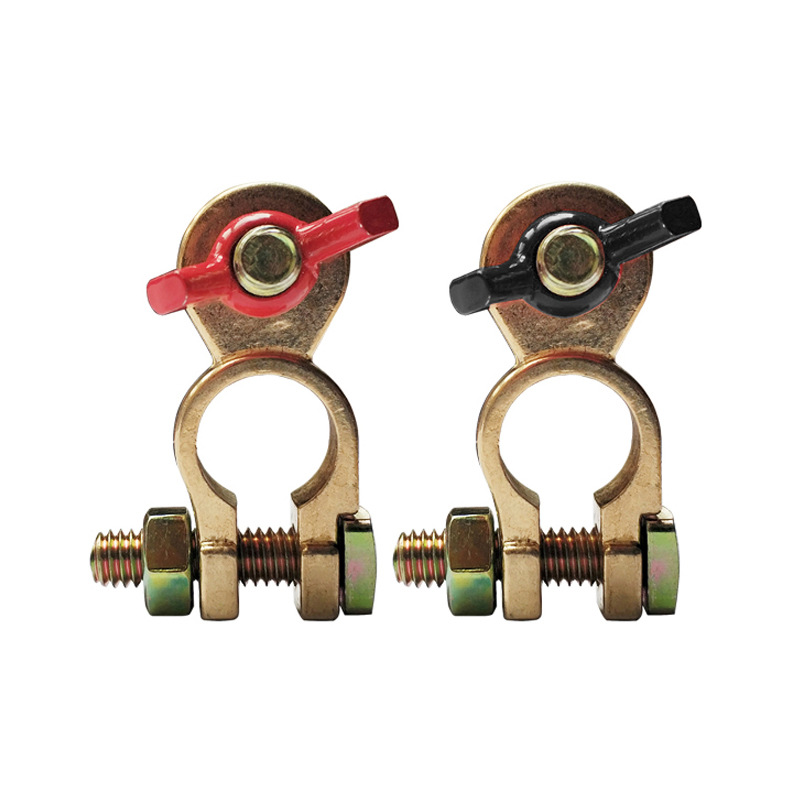 Battery Clamp Battery Connector Battery Terminal Conventional Universal Pure Copper Battery Connector Cable Connector