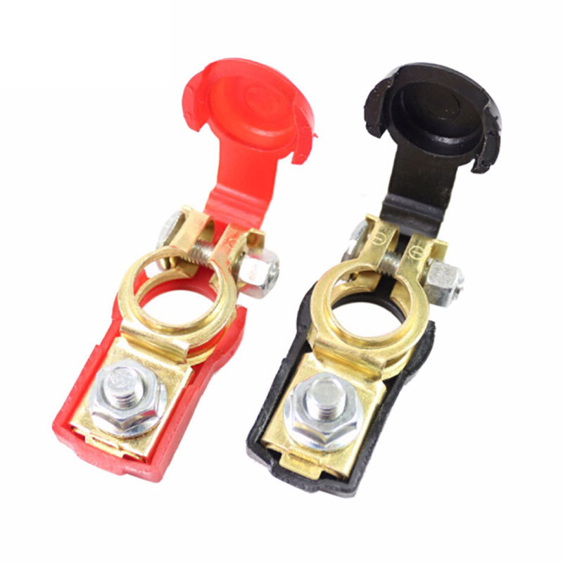 Battery Chuck Clip Car Battery Pile Head Fine Copper Thickened Battery Terminal Battery Column Connector Clip