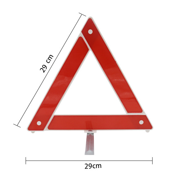 Car Tripod Warning Sign Dangerous Fault Safety Stop Sign Vehicle Reflective Tripod Warning Sign Annual Inspection