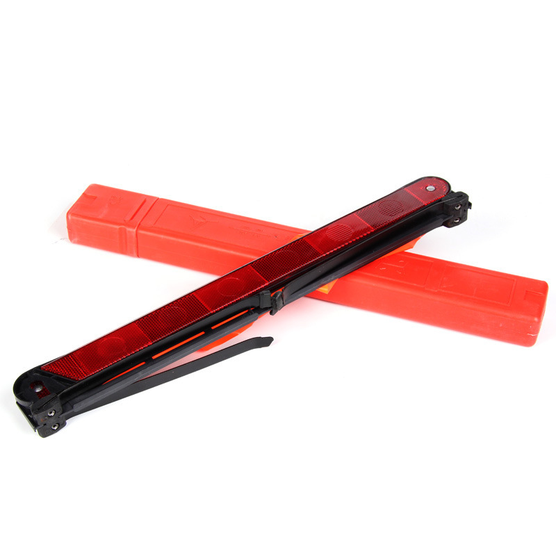 Car Tripod Warning Sign Tripod Reflective Folding Fault Safety Stop Sign Car Fire Extinguisher Car