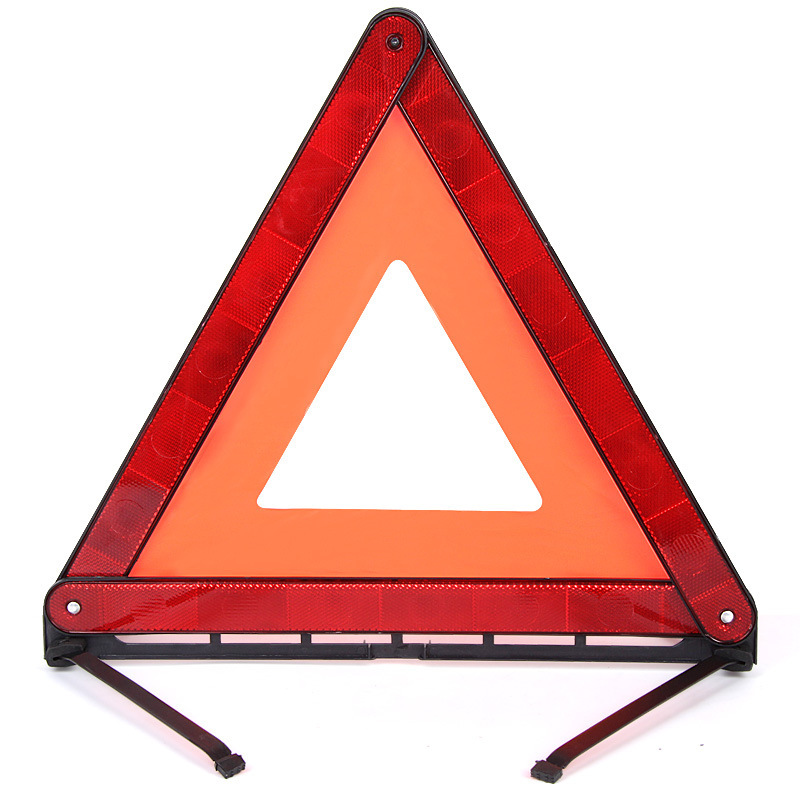 Car Tripod Warning Sign Tripod Reflective Folding Fault Safety Stop Sign Car Fire Extinguisher Car