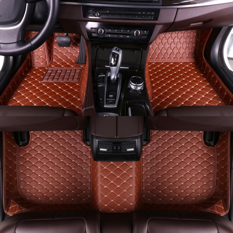 Boyi Car Foot Mat Fully Surrounded Factory Support One Piece Dropshipping E-Commerce Cross-Border Foreign Trade Order Wholesale