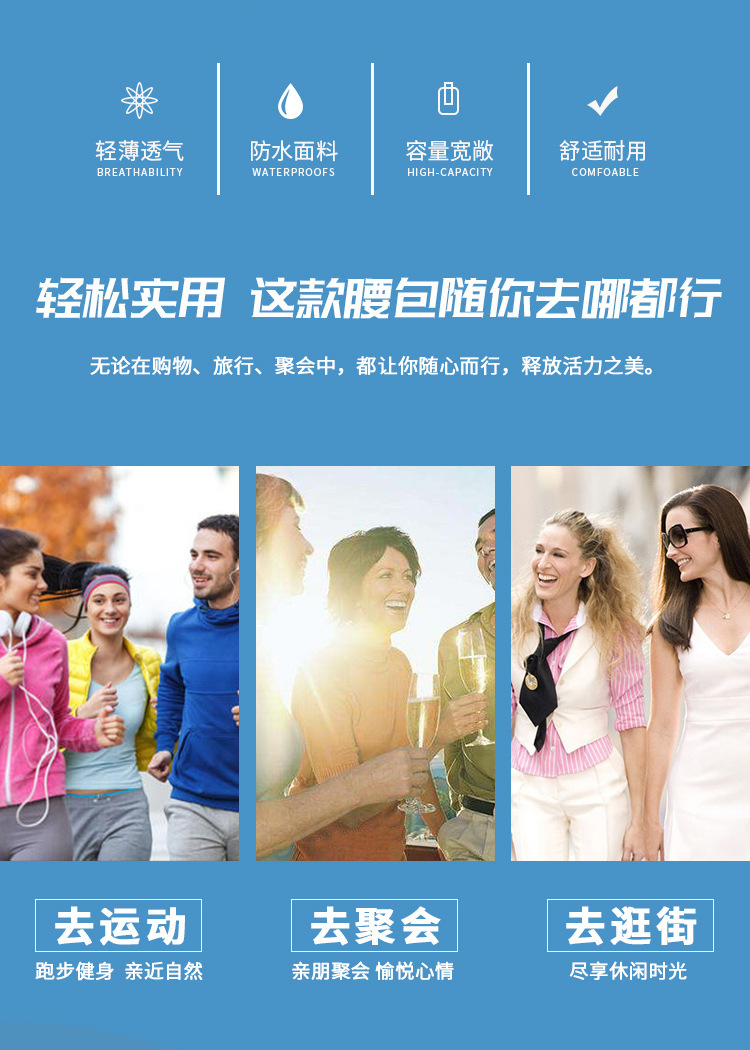 Multi-Functional Waist Bag Men's Camouflage Exercise Running Clothes Mobile Phone Belt Bag Female Small Work Site Waterproof and Hard-Wearing Multi-Functional Waist Bag Men's Camouflage Exercise Running Clothes Mobile Phone Belt Bag Female Small Work Site Waterproof and Hard-Wearing