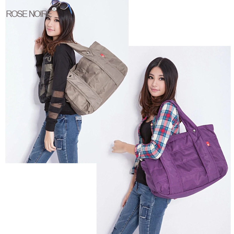 Mummy Bag Multi-Functional Japanese Mummy Bag Women&#039;s Travel Bag Lotte New Nylon Women&#039;s Bag Large Capacity Shoulder Bag