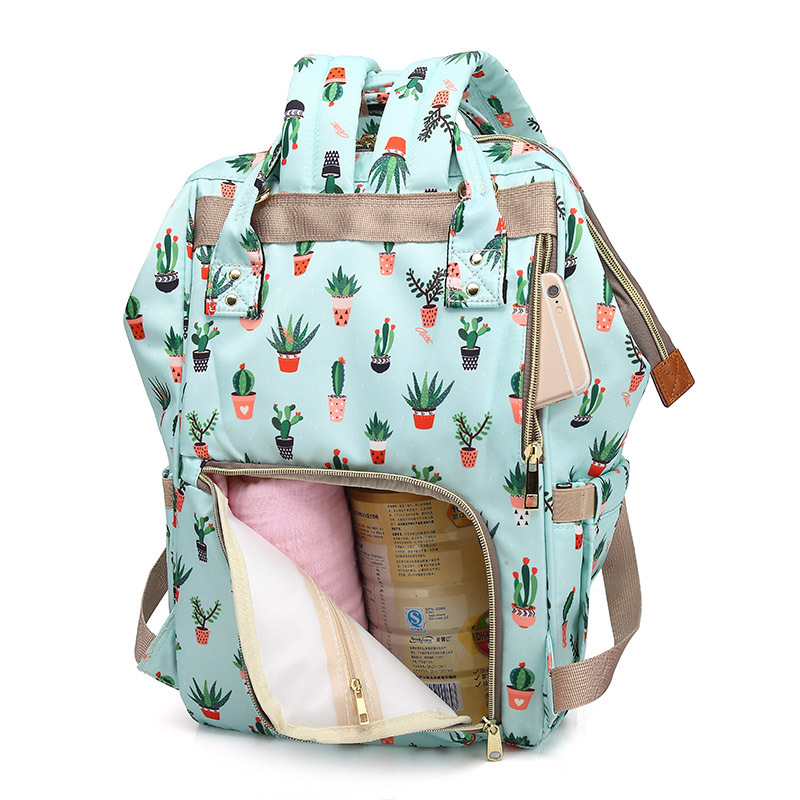 2021 Mother Bag Baby Diaper Bag Multi-Functional Baby Mother Mother Mother and Baby Cross-Border    Multi Functional Bag