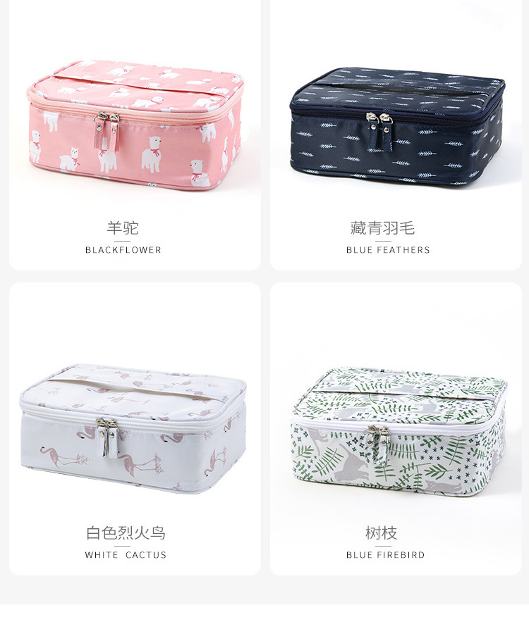 Portable Makeup Bag Web Celebrity Large Capacity Simple multi-functional girl heart carry-on cosmetic bag Portable Makeup Bag Web Celebrity Large Capacity Simple multi-functional girl heart carry-on cosmetic bag