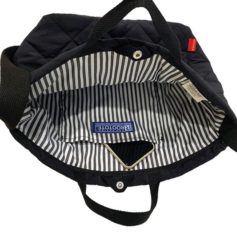 Japanese Style New Snoopy Rhombic Shoulder Messenger Bag Large Capacity Fashion All-Match Handbag Multi-Functional Mummy Bag