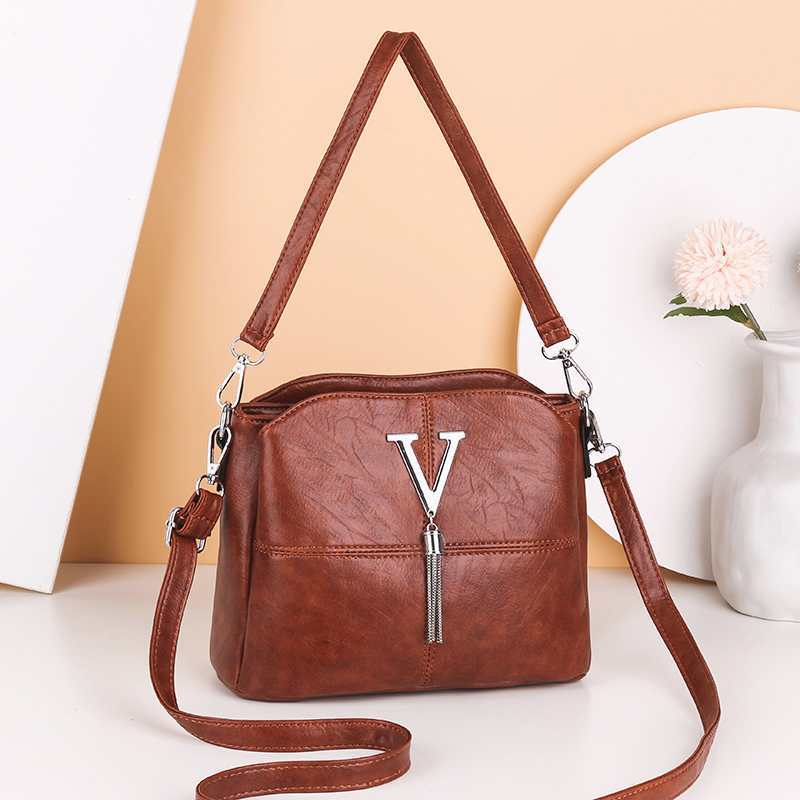 Autumn New Fashion Ins Same Style Women&#039;s Cross-Body Bag Multi-Functional Small Square Bag Simple Solid Color Factory Direct Sales