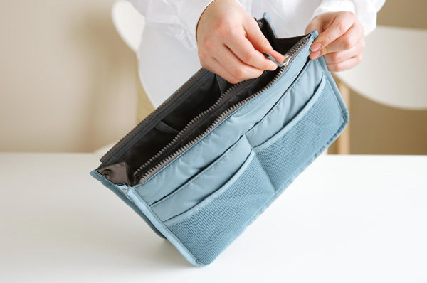New Korean Style Double Zipper Bag Middle Bag Storage Bag Hand-Carrying Multifunctional Makeup Multi Functional Bag New Korean Style Double Zipper Bag Middle Bag Storage Bag Hand-Carrying Multifunctional Makeup Multi Functional Bag