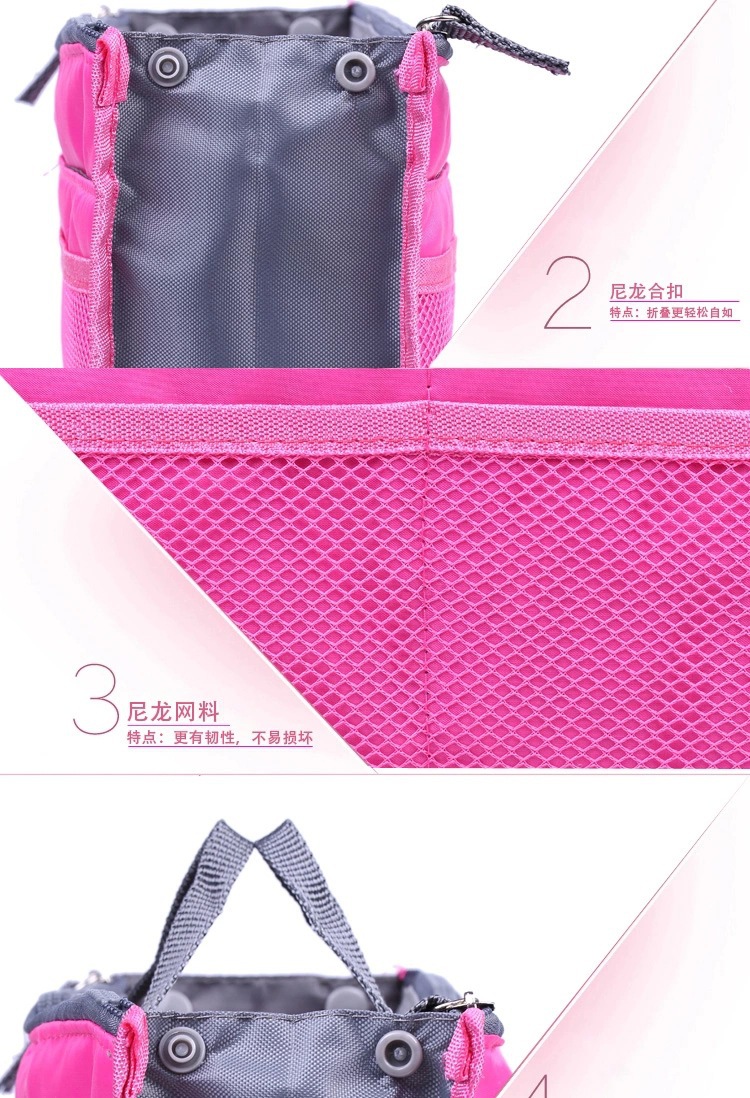 New Korean Style Double Zipper Bag Middle Bag Storage Bag Hand-Carrying Multifunctional Makeup Multi Functional Bag New Korean Style Double Zipper Bag Middle Bag Storage Bag Hand-Carrying Multifunctional Makeup Multi Functional Bag