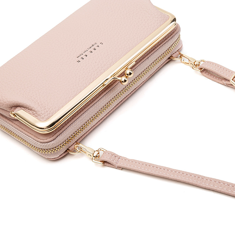 2020 New Mobile Phone Bag Horizontal Korean Style Women&#039;s Cross-Body Bag Multi-Functional Mini Handbag Clutch