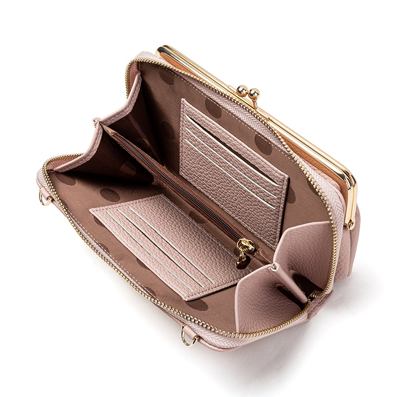2020 New Mobile Phone Bag Horizontal Korean Style Women&#039;s Cross-Body Bag Multi-Functional Mini Handbag Clutch