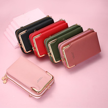 2020 New Mobile Phone Bag Horizontal Korean Style Women's Cross-Body Bag Multi-Functional Mini Handbag Clutch