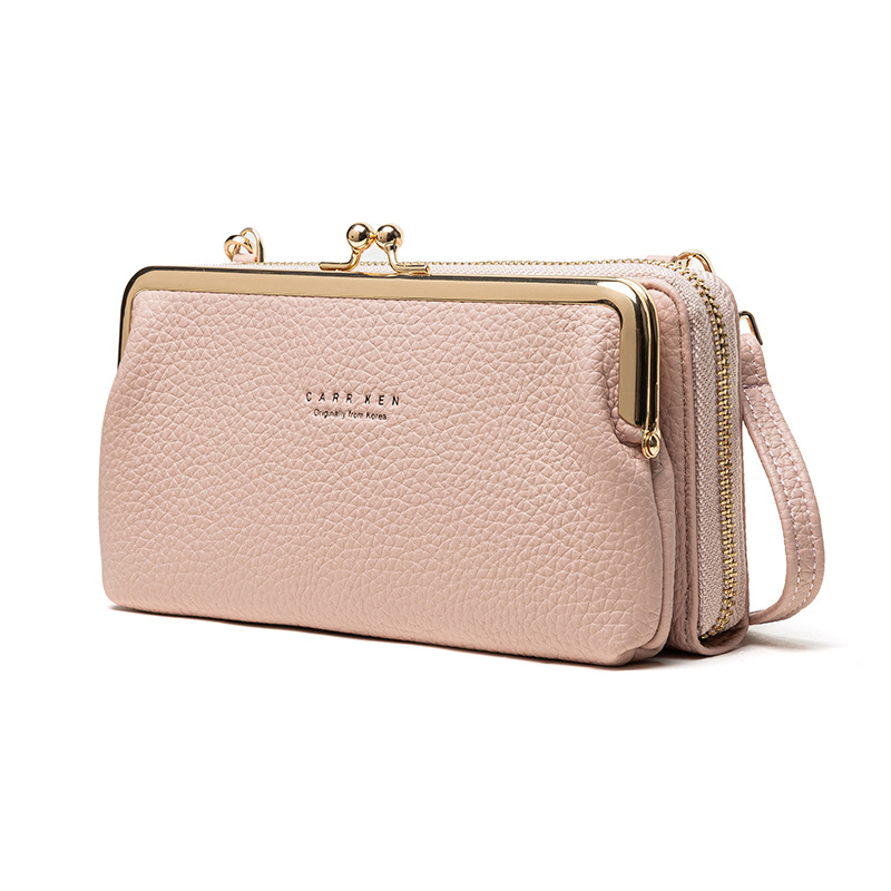 2020 New Mobile Phone Bag Horizontal Korean Style Women&#039;s Cross-Body Bag Multi-Functional Mini Handbag Clutch