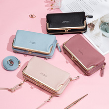 2020 New Mobile Phone Bag Horizontal Korean Style Women's Cross-Body Bag Multi-Functional Mini Handbag Clutch